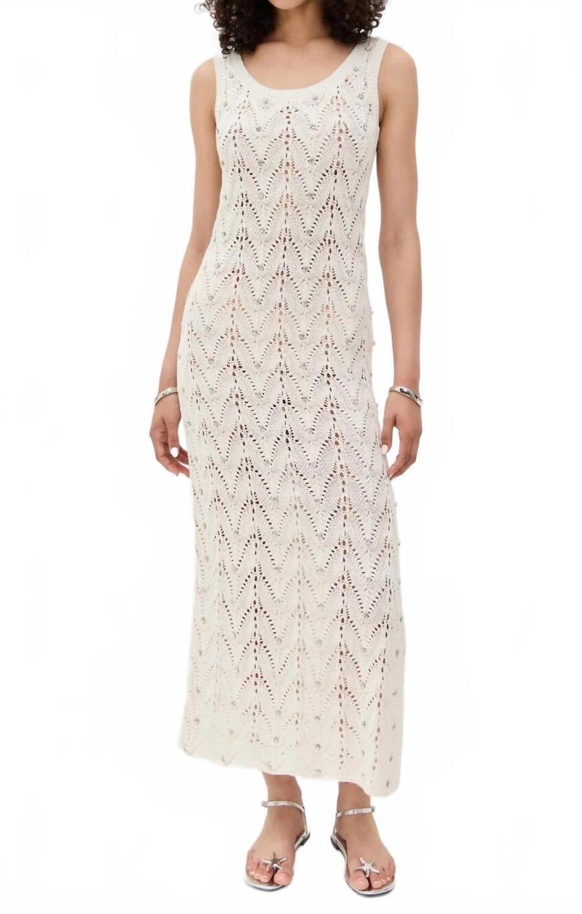 NEW GENERATION LOVE vincent crystal dress in natural